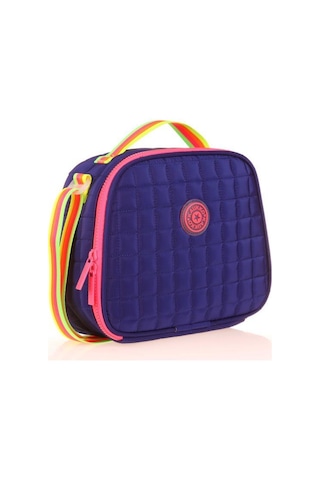 Kaukko Quilted Beslenme Çantası Navy Blue K9048