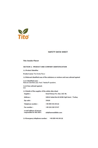 Tito Tütsü Aroması 10 ML