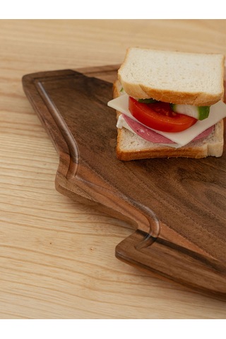 Ahşap Yaprak Kesme & Sunum Tahtası