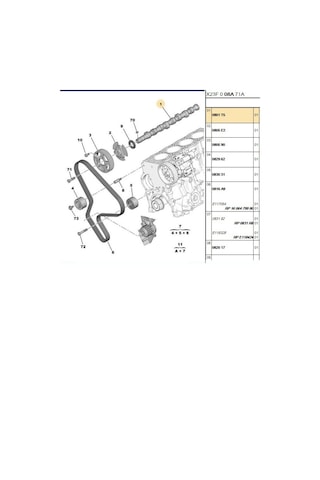Eksantrik Mili 406 Partner Boxer Est40026-0801t5