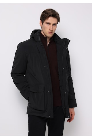 Colins Regular Fit Erkek Siyah Kaban Cl1076886 Q1.v1 Blk Siyah