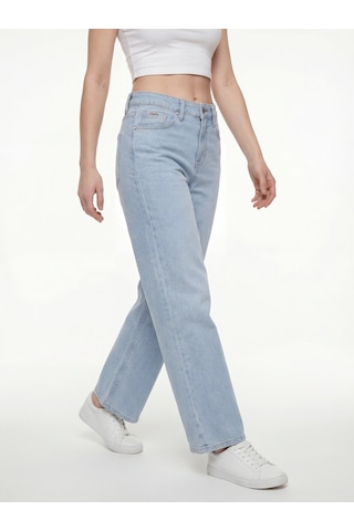 LOFT Bella Regular Fit Kadın Pantolon Lf2042524 Q1.v1 Denim