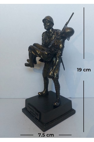 Çanakkale Mehmetçiğe Saygı Anıtı Heykeli Biblo