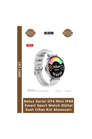 Delux Serisi Gt4 Mini Ip68 Smart Sport Watch Dijital Saat Cihaz Kol Aksesuarı