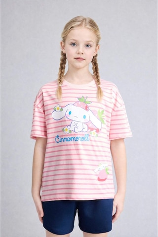 Defacto My Melody Relax Fıt Bisiklet Yaka Kısa Kollu Tişört Kız Çocuk H3483a826hspn238 Pembe-pn238