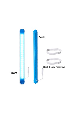 Hfambition Rgb Led Halka Işığı, Çift Katlı, 8-14 Saat Süre, 280 Lumen, Usb Şarjlı, Kamp/tente Uygun, Taşınabilir, Hava İle Doldurulabilir Çok Renkli