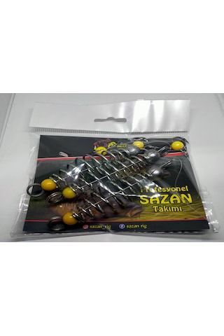 30 Gr Yaylı Janjan Boncuklu Sazan Takımı (3 Lü Set)