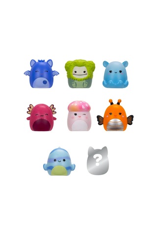 Squishmallows Squish-a-longs 8 Figür + Yüzük Set Seri 2 Al0025