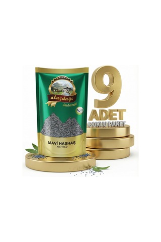 Aluçdağı Mavi Haşhaş 9x100 Gr
