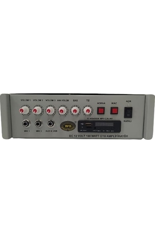 Westsound Tks 100 M Usb Dc 12V 100W Amplifikatör