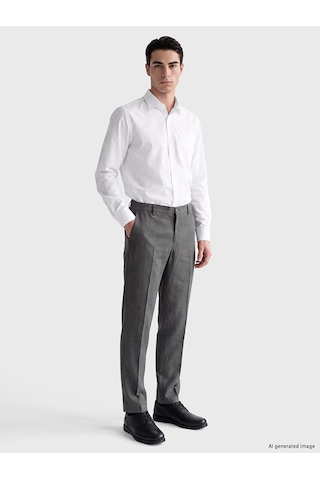 Lcw Busıness Beyaz Regular Fit Poplin Erkek Gömlek