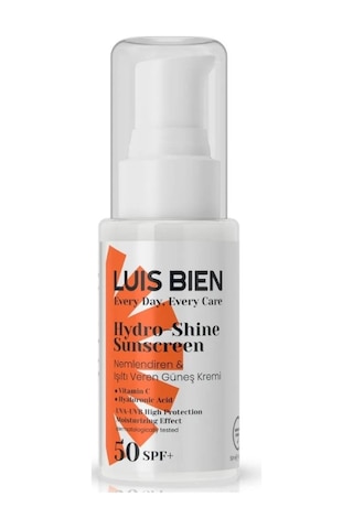 Luis Bien Nemlendiren Ve Işıltı Veren Güneş Kremi Spf50 50ml