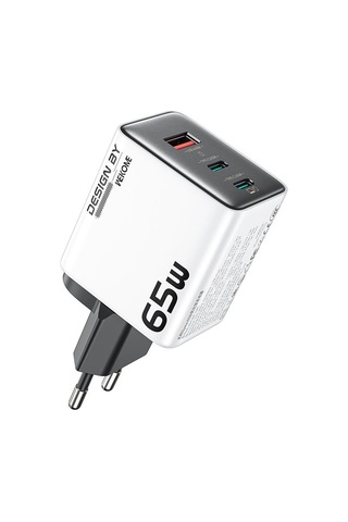 Wk Wp-u45 Keylour 65w Tip-cx2, Usb Gan Şarj Cihazı, Fiş: Ab Fiş Beyaz Beyaz