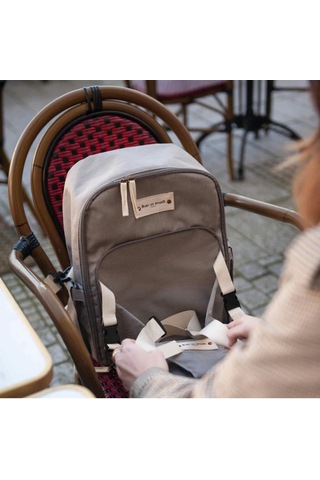 Baby On Board Agathe Galet Sırt Çantalı Taşınabilir Mama Sandalyesi Gris