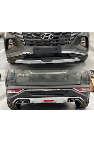 Hyundai Tucson 2021-2022 Ön Arka Tampon Koruma Difüzör