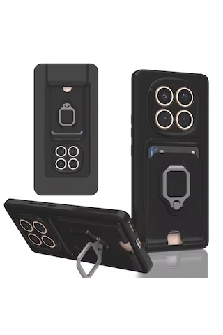 Xiaomi Redmi Note 14 Pro Plus Kılıf Sürgülü İp Askılı Kartvizitli