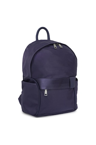Cambirdge Polo Club Fermuarlı Yan Cepli Kadın Sırt Çantası Mb19 mor