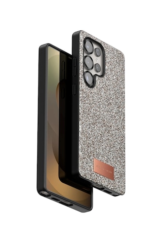 Onegif - 807 - Samsung Galaxy Uyumlu S25 Ultra Bright Simli Kapak - Glblseme - - Gold