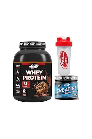 Yenilenen Formülüyle Whey Protein Kurabiye Aromalı Hediye Shaker Ve Creatine İle Kurabiye