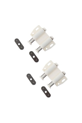 Expertland Manyetik Mobilya Kapanıcı Push-to-open, 2 Adet. 282951875 Beyaz