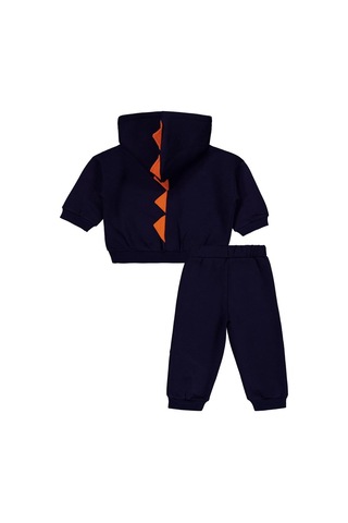Civil Baby Dinozor Baskılı 6-18 Ay Takım - Lacivert Koyu Lacivert