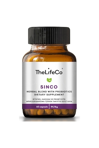 TheLifeCo Sinco 60 Kapsül