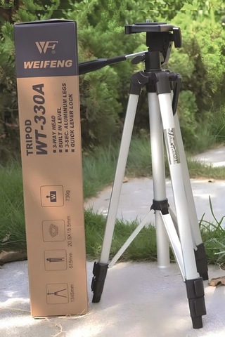 Vos Versa Wt330a Tripod Profesyonel Cep Telefonu Ve Kamera İçin Katlanır Ayaklı Su Terazili 135 Cm Taşıma Çantalı 360 / 90 -311