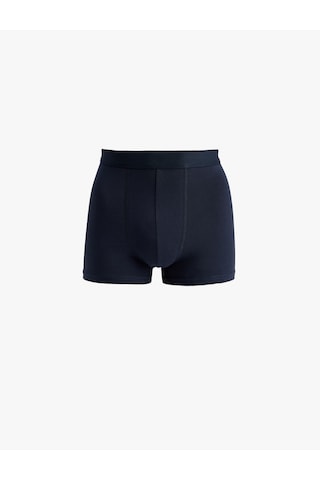 Koton Pamuklu Desenli 3'lü Boxer Seti Mavi Desenli 6slm90017mk