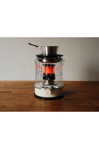 Kerosene Kamp Sobası - Ocağı Beyaz