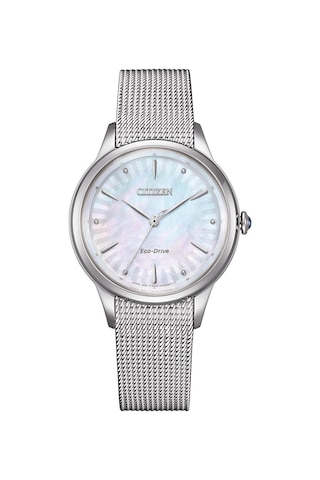 Citizen Em1150-86d Kadın Kol Saati Gri