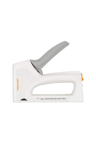 Fiskars 132460-1001 Crafts Hassas Zımba Tabancası, Beyaz/gri