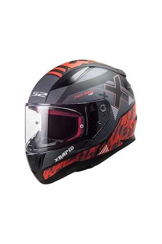 LS2 Rapid Xtreet Kask Kırmızı - Mat Siyah LS2 Rapid Xtreet Kask Kırmızı - Mat Siyah