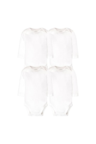Layette Bebek 4'lü Body Set 1l930610 Beyaz Beyaz