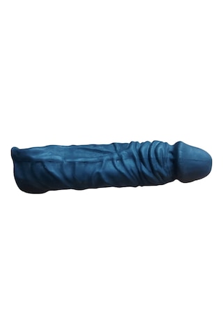 Lilitu Shop 6 cm Dolgulu 19 cm Damarlı Premium Penis Kılıfı