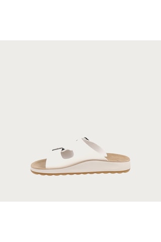 6302-white Terlik Kadın Diğer 77 G64 2c Fly Flot Sandal Synthetıc 6302-white