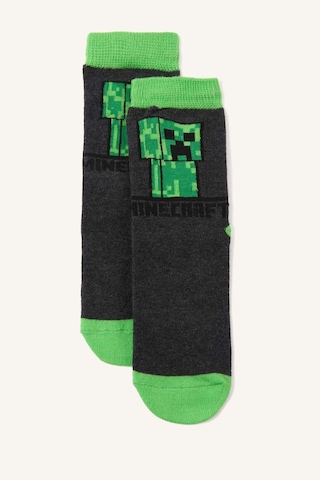 Defacto Minecraft 2li Pamuklu Uzun Çorap Erkek Çocuk H6337a8nskr1 Çok Renkli-kr1