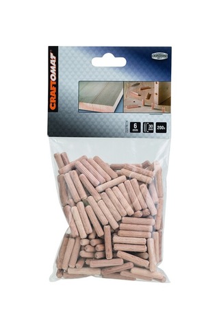 Craftomat Dübel 6x30 Mm 200 Adet