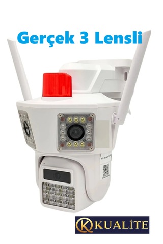 Yeni Kasa O-kam 3033, 9mp, Wifi, 3 Lensli Akıllı Kamera