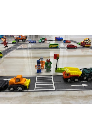 otobanT Eğitici ve Eğlenceli Yol Yapım Bandı - Çocuk Trafik Bantı