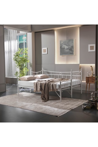 Bedliga Daily Yavrulu Daybed Tek-Çift Kişilik Metal Karyola