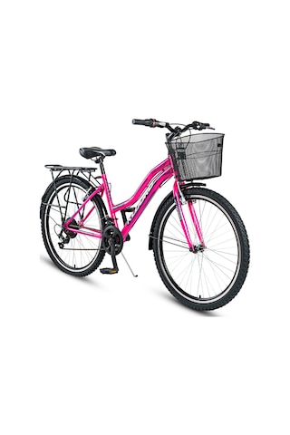 Kldoro KD-124 Bagajlı 24" Jant 21 Vites Kadın Dağ Bisikleti