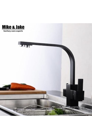 Mike Jake Mutfak Eviye Bataryası Dual Flow Su Arıtma Çıkışlı