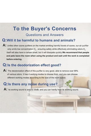 Xiaaokeji Güçlü Koku Giderici Koku Giderme Hava İyonlaştırıcıları Eu Fişi