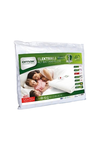 Omak Çift Kişilik Elektrikli Battaniye 120x150 Cm