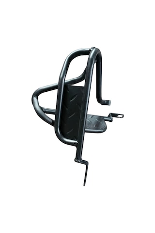 Motosteel Cg Amortisör Bağlantılı Arka Basamak Siyah