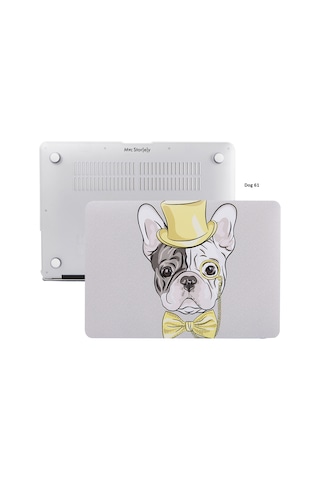 Apple Uyumlu MacBook Air Kılıf 13 İnç Dog02nl Eski Usb'li Model 2010-2017 A1369 A1466 İle Açık Pembe