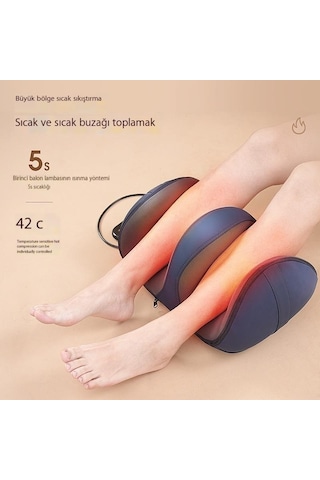 Buzağı Ve Bacak Masajı, Ayak Sıcak Kompres, Tam Otomatik Ayak Çok Renkli