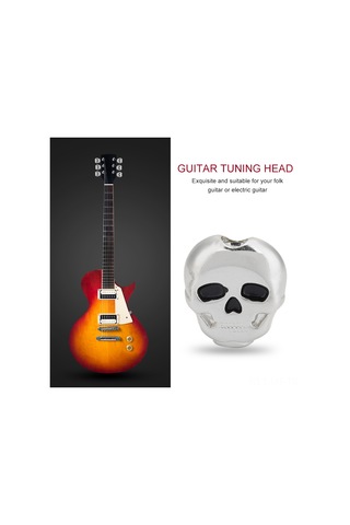 Mufunye Gitar Tünel Kaybı Koruyucu Kapakları - Silver Kasa Şekli - Akustik Elektro Gitar İçin - 6 Adet Set Gümüş