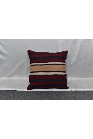 Zehra Abla Halı Yeni El Dokuma Dekoratif Kilim Kırlent Yastık Kılıfı 6232
