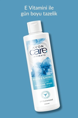 Avon Care Intimate Refreshing E Vitamini İçeren Dış Genital Bölge Temizleyici 250 ML